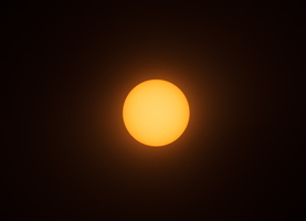 Sun with Sunspot