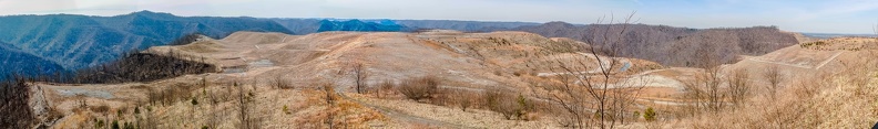 Mountaintop Removal Site Panorama